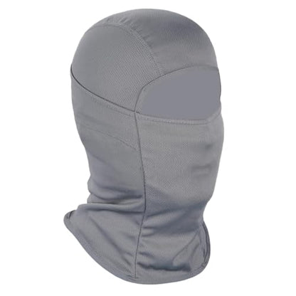 Achiou Ski Mask for Men and Women, Lightweight UV Balaclava Face Cover - color: Gray