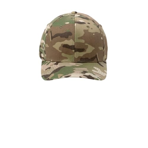 Port Authority Men's Flexfit Cap - color: Multicam, size: Small-Medium
