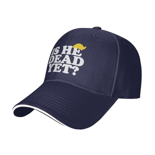 is He Hat Men Dad Hats Cute Cap - color: Navy Blue