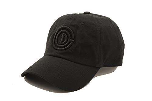 GOD CREATED 3D Logo Flexfit Cap - color: Black, size: Large-X-Large