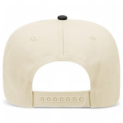 Carter Collegiate Hat - color: Black/Natural