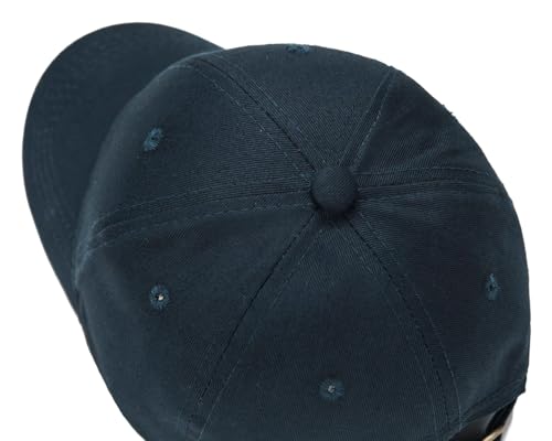 Edoneery Kids Baseball Hat, Adjustable Cotton Cap - color: Navy, style: 9-14 Years