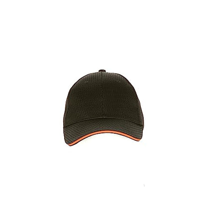 Chef Works Unisex Cool Vent Baseball Cap - color: Black/Orange