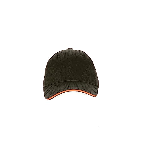 Chef Works Unisex Cool Vent Baseball Cap - color: Black/Orange