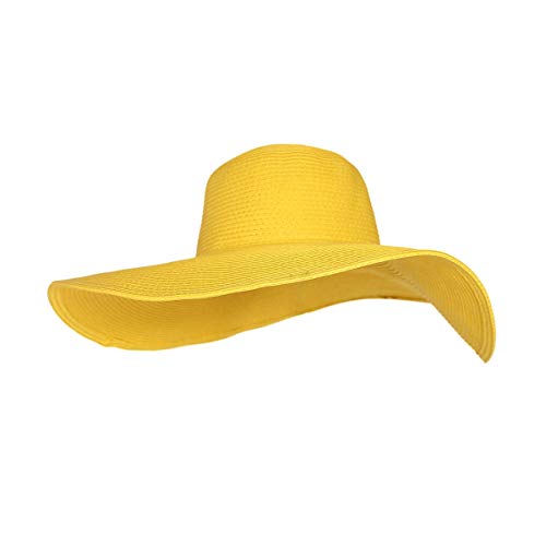 WITHMOONS womens Floppy - color: Yellow