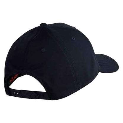 e4Hats.com 6 Panel Low Profile Structured Baseball Cap - color: Navy