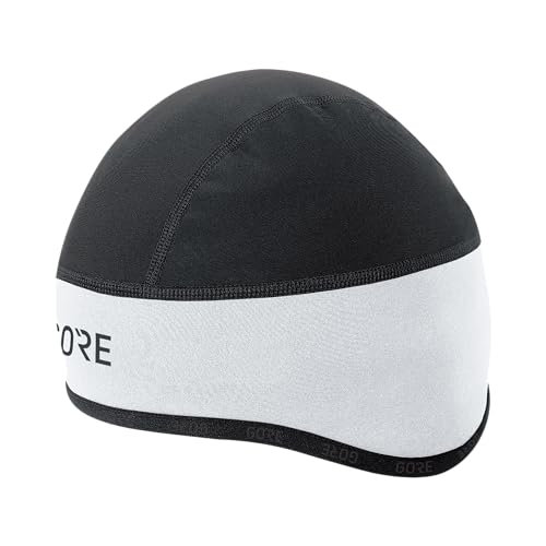 GOREWEAR, C3 Gore Windstopper Helmet Cap - color: White/Black, size: Large