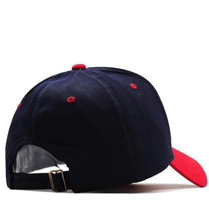 American Flag Baseball Caps Embroiderred USA Flag Patriotic Dad Hat Adjustable Trucker Hats for Men Women - color: Usa Flag Navy Blue