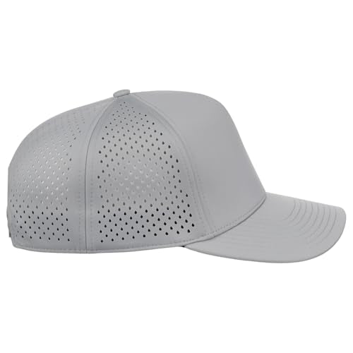 Lids Tee Box 5-Panel Performance Tech Adjustable Snapback Cap - color: Grey