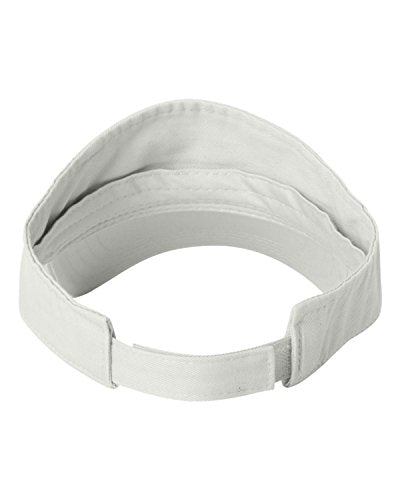 Go All Out The Hell I Won't Bucket Ponytail Visor Embroidered Cap Dad Hat - color: White