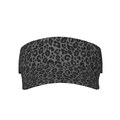Unisex Adjustable Sports Sun Visor - color: Leopard