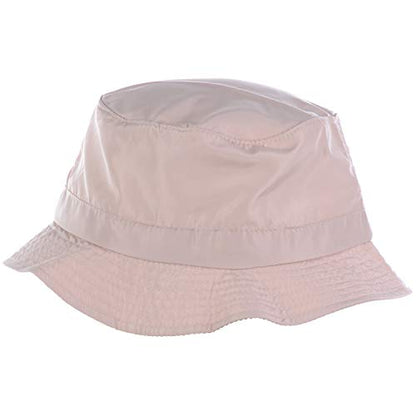 LL Unisex Packable Rain Hat Lightweight Year Round Use - 2 Sizes for Best Fit - color: Beige, size: Medium-Large