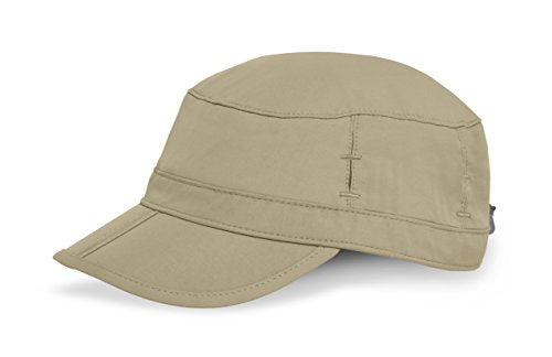 Sunday Afternoons Sun Tripper Cap, UPF 50+ Unisex Cadet Cap - color: Juniper/Gray, size: Large