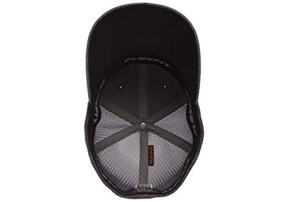 Flexfit 남성용 110 메시 캡 - color: 블랙., size: 단일 사이즈