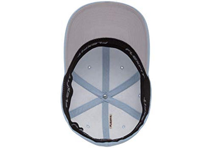 Flexfit Men's Athletic Baseball Fitted Cap - color: Carolina Blue, size: Large-X-Large