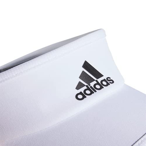 adidas Men's Superlite Visor - color: White/Black Reflective/2