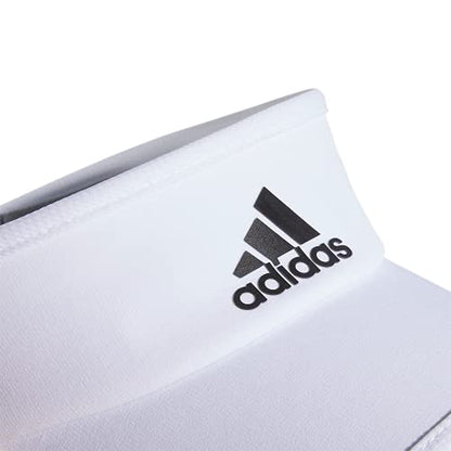 adidas Men's Superlite Visor - color: White/Black Reflective/2
