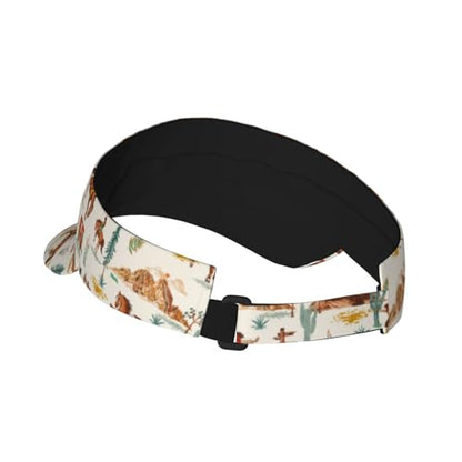 Gianlaima Funny Golf Sun Visor Hat for Women Men - color: Black5