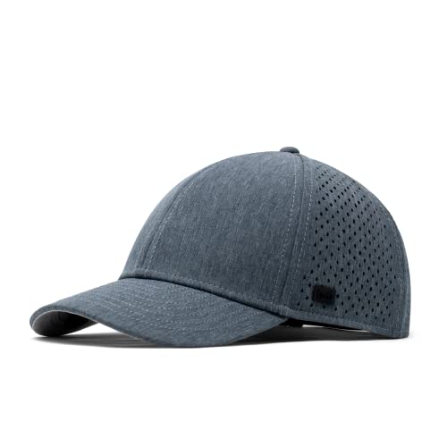 melin A-Game Hydro, Men’s Performance Snapback Hat - color: Heather Light Blue, size: One Size