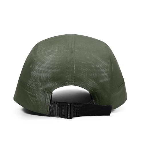 Croogo 5 Panel Running Hat Quick Dry Baseball Cap Sun UV Sports Outdoor Cap - color: Wbbc3-green