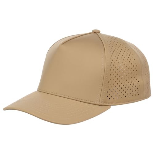 Lids Tee Box 5-Panel Performance Tech Adjustable Snapback Cap - color: Khaki
