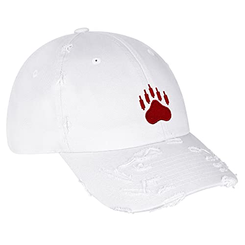 JPAK Bears Vintage Dad Hat Embroidered Cap NASDAQ Symbol Stocks - color: White