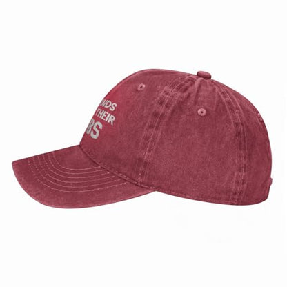 Funny Cap Real Friends Show Me Their Boobs Hat for Women Dad Hat Graphic Hat - color: Red