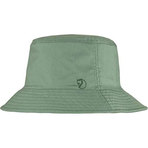 Fjällräven Reversible Bucket Hat - Reversible Design, Flexible Brim, Lightweight Fabric - Hiking, Travel - color: Patina Green-dark Navy, size: Large-X-Large