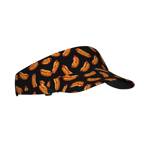 Visors for Women Men, Adjustable Sports Sun Visor Hats Outdoor Tennis Golf Running - color: V-011#