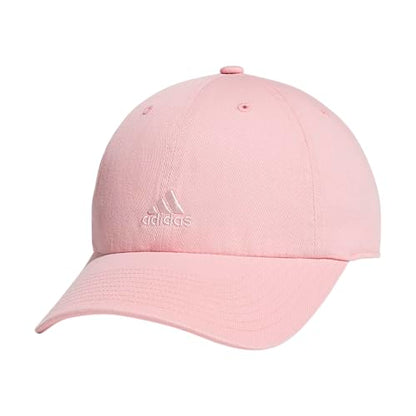 adidas Women's Saturday 2 Hat Baseball Cap - color: Semi Pink Spark/Sandy Pink/2.0
