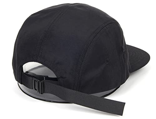 COOLSOME 5 Panels Hat Basic Daily Wear Breathable Quick Dry Cap - color: Light Gray/L Size