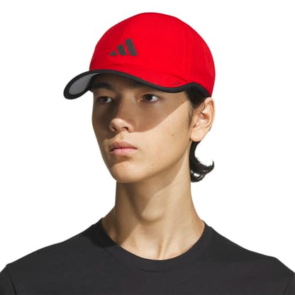 adidas Men's Superlite Hat - color: Better Scarlet/Black/3