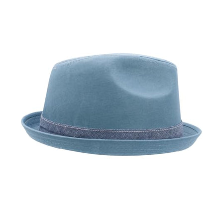Peter Grimm Depp Fedora Hat - color: Blue Wash, size: XX-Large