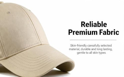 Oversize Baseball Cap XXL Big Head Hats for Men Large Head Hats Dad Hat Adjustable 23.6"-26.8" - color: Gray