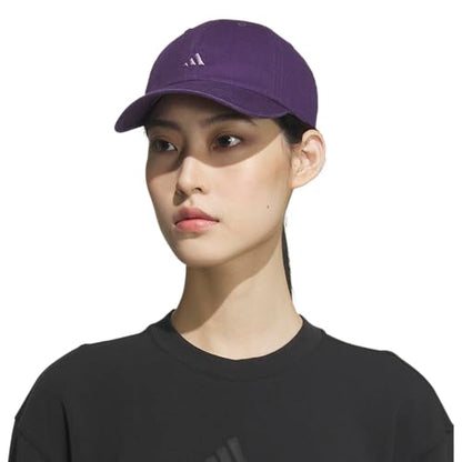 adidas Womens Saturday Cap Casual - Black - color: Aurora Plum Purple/Shadow Violet/3