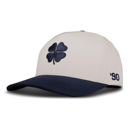 Lucky Brand Classic Cotton Adjustable | Dad Hat | Baseball Cap | Golf | Fishing | Low Profile | 5 Panel Design - color: Lucky Clover - Natural