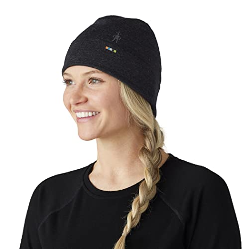 SmartWool Unisex Adult Thermal Merino Reversible Cuffed Beanie - color: Charcoal