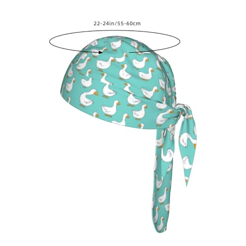Adjustable Cycling Cap, Quick Dry Sports Bandana Skull Cap Helmet Liner - color: Funny Geese