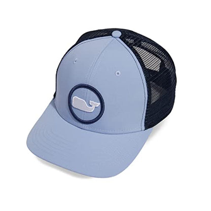 vineyard vines Whale Dot Performance Trucker - color: Jake Blue