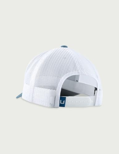 Mens Trucker Hat, Anti-Glare Snapback Fishing Hat for Men - color: Side Arm - Quiet Harbor