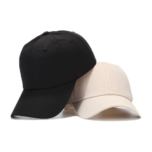 Waterproof Quick Dry Baseball Cap for Men Women Lightweight UV Protection Summer Hats for Outdoor Sports - color: Purple