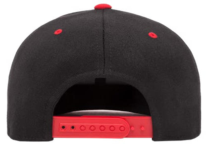 Flexfit Men's 110 Classic Snapback - color: Black/Red