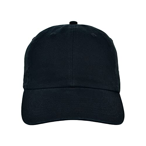 Lids Blank Baseline Dad Adjustable Strapback Hat - color: Black