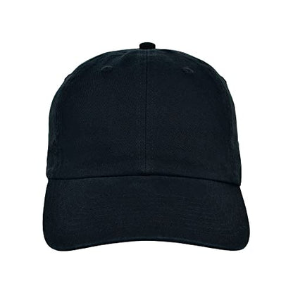 Lids Blank Baseline Dad Adjustable Strapback Hat - color: Black