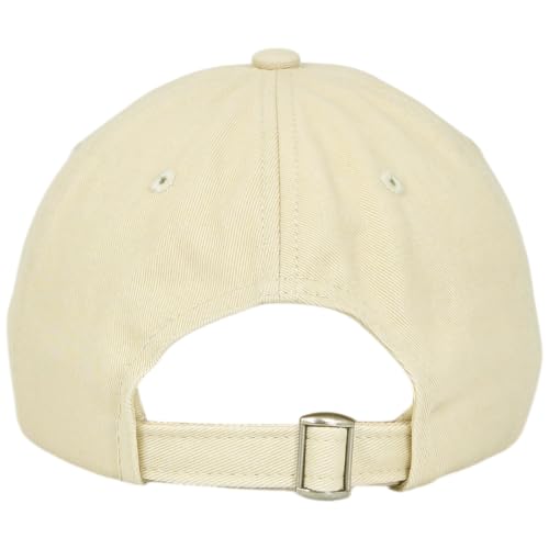 E BY ELIDAN USA Hat, Embroidered American Flag Baseball Cap for Men Women - color: Cream