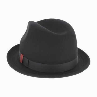 Hats in the Belfry Paine Stingy Brim Fedora - color: Black, size: Medium