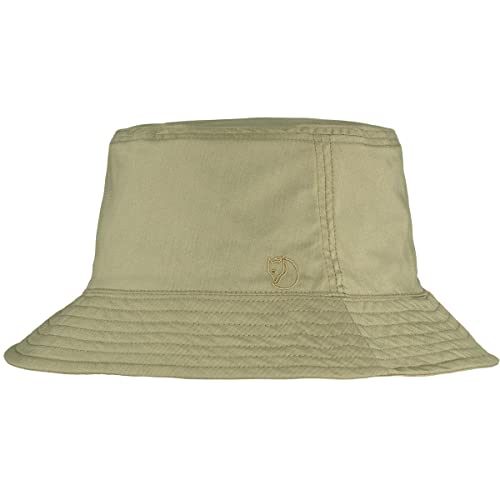 Fjällräven Reversible Bucket Hat - Reversible Design, Flexible Brim, Lightweight Fabric - Hiking, Travel - color: Sand Stone-light Olive, size: Large-X-Large
