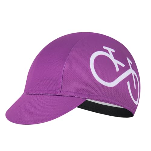 Cycling Cap for Man and Woman Cycling Hat Under Helmet-Polyester Breathable Sweat Absorbent - color: Go-35