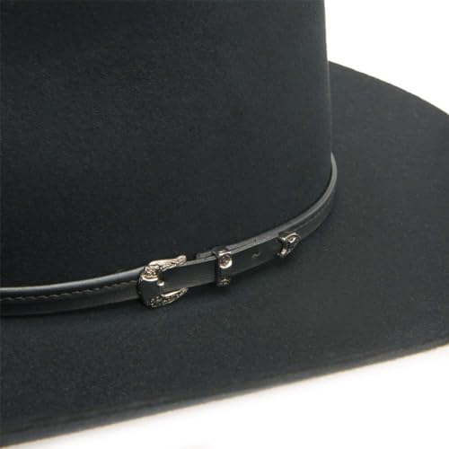 Stetson Seneca, Color: Black, Size: 7 3/4 (SBSNCA-41340776)