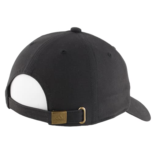 adidas Men's Ultimate Hat Baseball Cap - color: Black/Gold Metallic/Plus